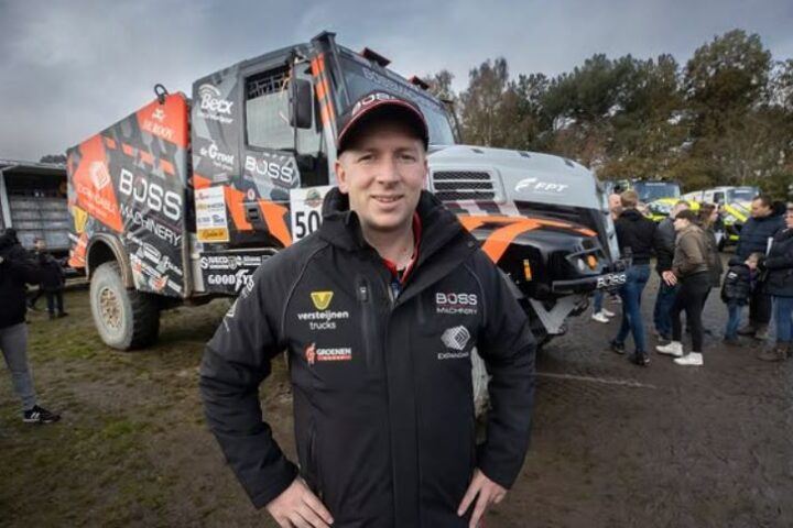 Wie is de vriendin van rallyrijder Janus van Kasteren