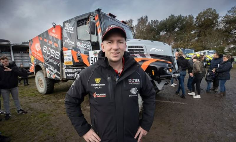 Wie is de vriendin van rallyrijder Janus van Kasteren
