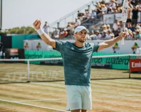 Wie is de vriendin van tennisser Tallon Griekspoor